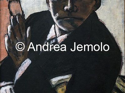 Pinakothek der Moderne  Autoritratto in nero | Andrea Jemolo