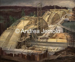 Pinakothek der Moderne  Ponte sul Danubio a Leipheim | Andrea Jemolo