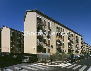 Quartiere Villa Gordiani Edificio in linea | Andrea Jemolo