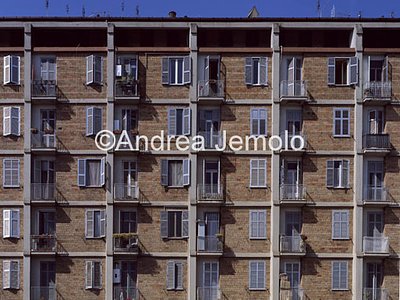 Quartier INA casa Tuscolano II Piazza Spartaco - Detail | Andrea Jemolo