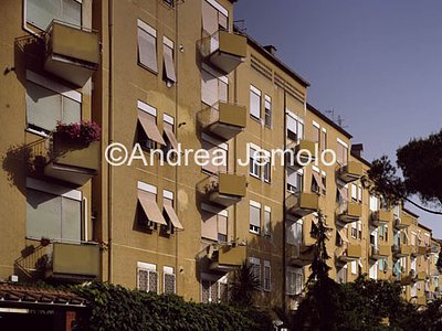 Quartier INA casa Tuscolano II Buildings along via Sagunto | Andrea Jemolo