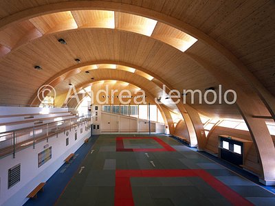 Gym of judo Interior | Andrea Jemolo