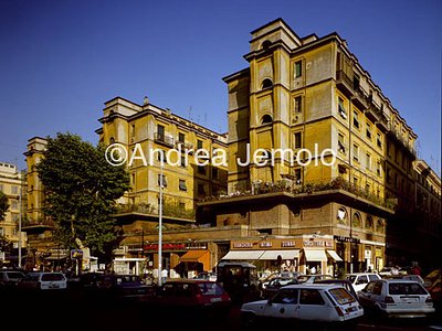 Houses for employees of the Governorship in via Doria General view | Andrea Jemolo