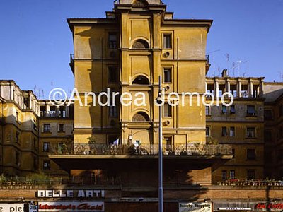 Houses for employees of the Governorship in via Doria Façade - Detail | Andrea Jemolo