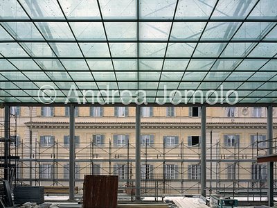 Reconstruction of Serra Piacentini - Palazzo delle Esposizioni Coverage with plates of glass | Andrea Jemolo