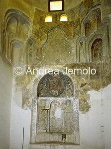 Abul-Seifein Cristo, Vergine e Apostoli - Affresco | Andrea Jemolo