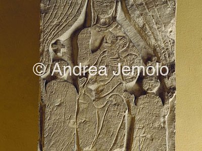 Museo copto Rilievo Vergine, Bambino e Santi | Andrea Jemolo