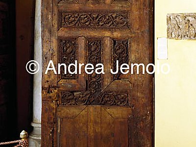 Museo copto Porta chiesa Santa Barbara | Andrea Jemolo