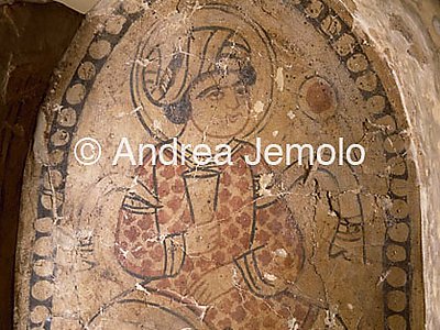 Museo islamico Affresco dai bagni di Abu Suud | Andrea Jemolo