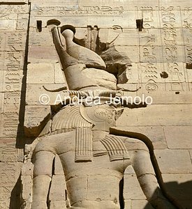 Tempio di Iside Rilievo di Horus | Andrea Jemolo