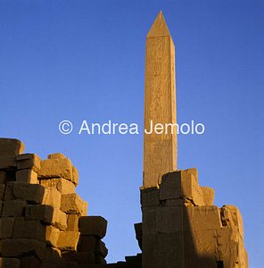 Tempio di Amon Obelisco di Thutmosi I | Andrea Jemolo