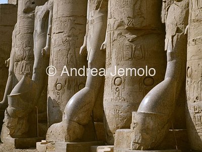 Temple Courtyard of Ramses II - Detail | Andrea Jemolo