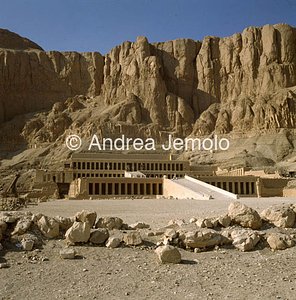 Il tempio funerario di Hatshepsut Vedute d'insieme | Andrea Jemolo