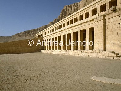 Mortuary Temple of Hatshepsut Detail | Andrea Jemolo