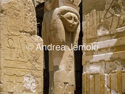 Mortuary Temple of Hatshepsut Chapel of Hathor | Andrea Jemolo
