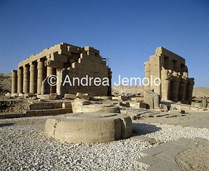 Ramesseum Vedute d'insieme | Andrea Jemolo