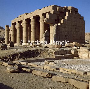 Ramesseum Vedute d'insieme | Andrea Jemolo