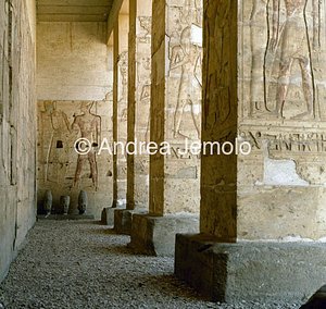 Tempio di Sethi I Portico d' ingresso | Andrea Jemolo