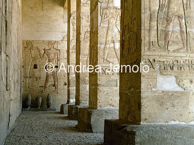 Tempio di Sethi I Portico d' ingresso | Andrea Jemolo