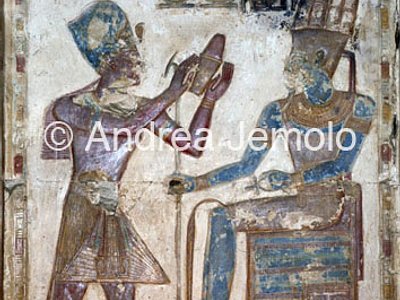 Tempio di Sethi I Rilievi con Ramses II | Andrea Jemolo