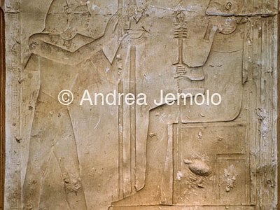 Tempio di Sethi I Rilievi con Ramses II e Sethi I | Andrea Jemolo