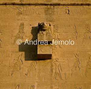 Tempio di Hathor Decorazioni lato ovest | Andrea Jemolo