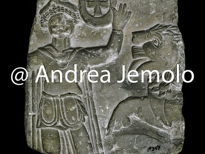 Museo copto Fregi con cavaliere | Andrea Jemolo