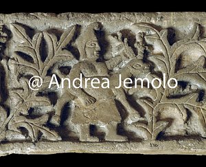 Museo copto Steli con scene di caccia | Andrea Jemolo