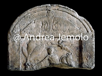 Coptic museum Funeral stele with rider | Andrea Jemolo