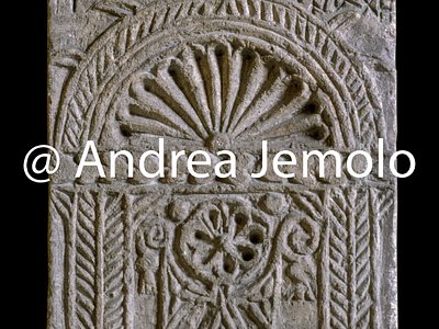 Coptic museum Fragments with sign Ankh | Andrea Jemolo