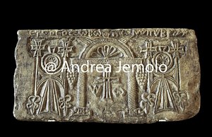 Museo copto Frammenti con segno Ankh | Andrea Jemolo