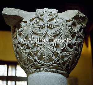 Museo copto Capitello con foglie di vite | Andrea Jemolo