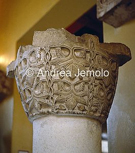 Museo copto Capitello con foglie di vite | Andrea Jemolo
