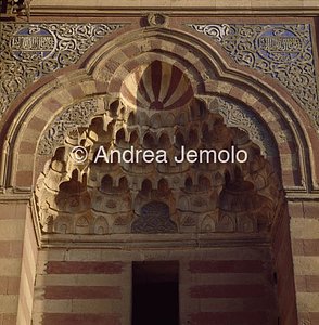 Moschea-Madrasa del Sultano Barquq Stalattiti sopra ingresso | Andrea Jemolo
