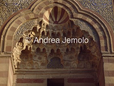 Moschea-Madrasa del Sultano Barquq Stalattiti sopra ingresso | Andrea Jemolo