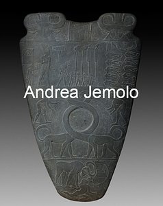 Museo Egizio Tavoletta di Narmer - recto | Andrea Jemolo
