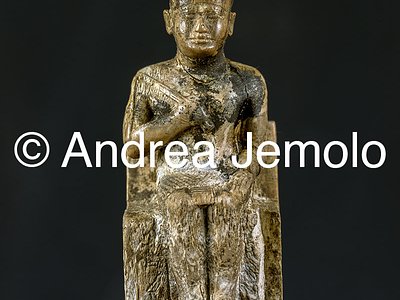 Egyptian museum Statuette of Khufu - Side, Abydos | Andrea Jemolo