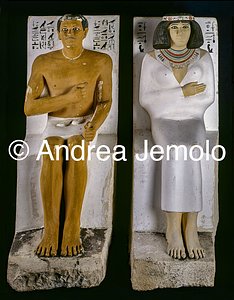 Egyptian museum Rahotep and Nofret | Andrea Jemolo