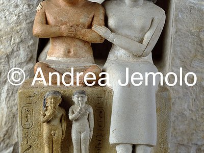 Egyptian museum Dwarf Seneb and his family, Giza | Andrea Jemolo