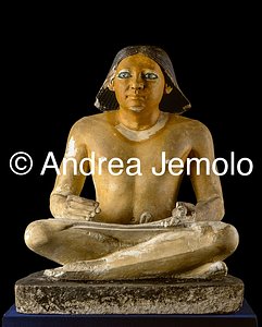 Museo Egizio Scriba suduto, Saqqara | Andrea Jemolo