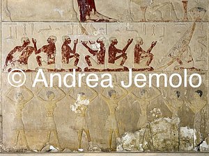 Museo Egizio Tomba di Nen-Khefeti-Kai, rilievo con danzatrici e musicisti, Saqqara | Andrea Jemolo