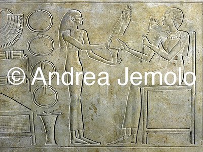 Egyptian museum Reliefs from sarcophagus of Kawit, Deir el-Bahari | Andrea Jemolo