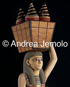 Museo Egizio Portatrice di offerte - particolare, Tebe | Andrea Jemolo