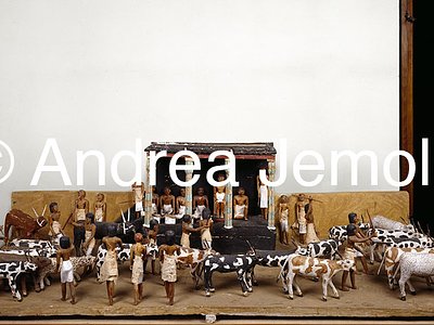 Egyptian museum Count of the Cattle, Tomb of Meketre, Thebes | Andrea Jemolo