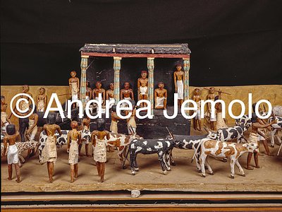 Egyptian museum Count of the Cattle, Tomb of Meketre, Thebes | Andrea Jemolo