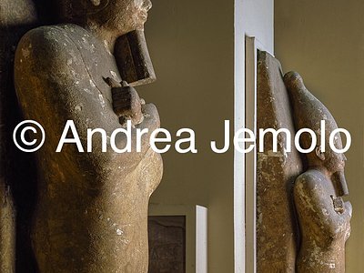 Egyptian museum Pilaster from temple of Sesostris I, Lisht | Andrea Jemolo