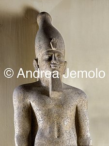 Museo Egizio Busto colossale di Sesostris I, Karnak | Andrea Jemolo