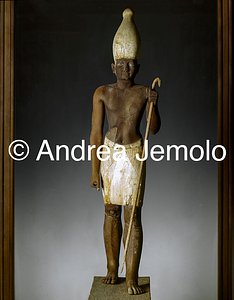 Museo Egizio Sesostris I - statuetta lignea, Lisht | Andrea Jemolo