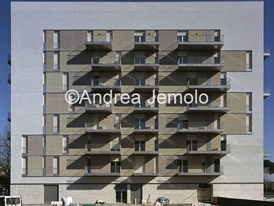 Edificio residenziale in Viale Giustiniano Imperatore  | Andrea Jemolo