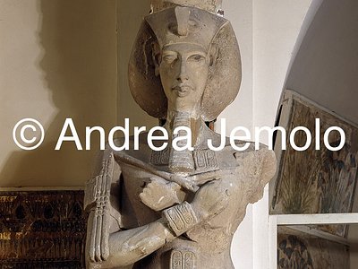 Egyptian museum Colossal statue of Akhenaton, Karnak | Andrea Jemolo